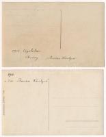 Horvátországi hajókirándulások (Atelier Betty, E. Jelussich, Schwarzbach) - 5 db régi eredeti fotó, ...