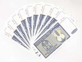 Horvátország / Krajnai Szerb Köztársaság 1993. 1.000.000D (10x) T:II-III Croatia / Republic of Serbi...