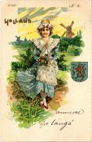 1900 Holland / Netherlands. No. 2265. Art Nouveau litho