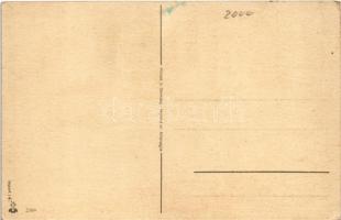 Üdvözlet a Mikulástól / Saint Nicholas greeting, litho (EK)