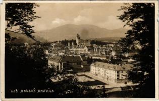 Besztercebánya, Banská Bystrica; látkép / general view (b)