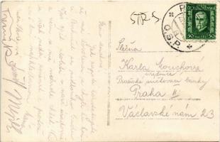 Árvaváralja, Oravsky Podzámok; Árva vára, vasútállomás, iparvasút / Oravsky zámok / Burg Orava / cas...