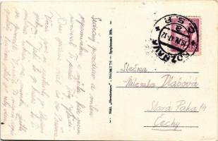 1947 Rozsnyó, Roznava; mozaiklap / multi-view postcard