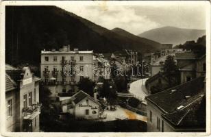 1946 Trencsénteplic, Trencianske Teplice; Pohlad s Luxoru na Zihlavník, Villa Mary / szálloda, nyaraló / spa, hotel, villas (fl)