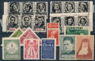 1914-1940. 21 db magyar levélzáró bélyeg