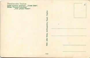 Trencsénteplic, Trencianske Teplice; Lesné termálne kúpaliste "Zelená zaba" / Höhen Therma...