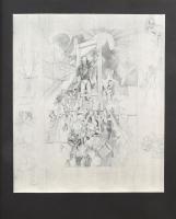 Kass János tizenöt rézkarca az Ember tragédiájához. (Előszó: Juhász Ferenc.) Bp., 1967, Magyar Helik...