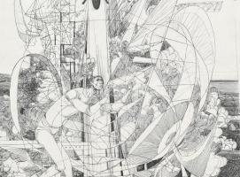 Kass János tizenöt rézkarca az Ember tragédiájához. (Előszó: Juhász Ferenc.) Bp., 1967, Magyar Helik...