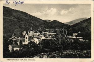 1932 Trencsénteplic, Trencianske Teplice; látkép / general view (EK)