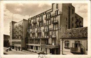 1950 Pöstyén, Piestany; Hotel Excelsior és Hotel Eden szálloda / hotels (EK)