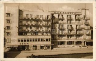 1949 Pöstyén, Piestany; Hotel Excelsior és Hotel Eden szálloda / hotels (EK)