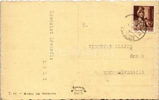 1944 Léva, Levice; látkép, zsinagóga / general view with synagogue (EK)