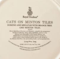 3 db Tirschenreuth, Minton festményes dísztál limitált szériás 22-24 cm