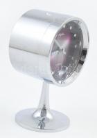 Rythim kézi felhúzós retro desing óra. Krómozott műanyag. Működik 19 cm