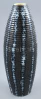 Jelzés nélkül retro kerámia váza mázas kerámia 31 cm