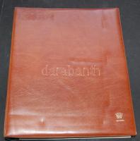 232 férőhelyes képeslapalbum régi vagy modern lapok, kisméretű levelek részére, gyűrűs borítóban