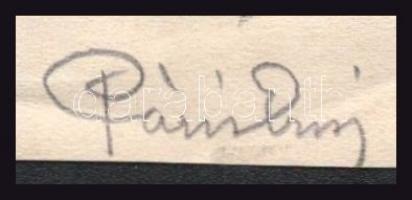 Páris Erzsi (1887-?): Trins és Stafflach, részletek (Tirol, Ausztria). Ceruza, papír, jelzett, 33x23...