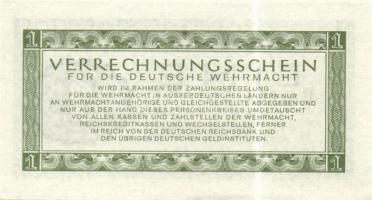 Német 3. Birodalom / Német Véderő(Wehrmacht) katonai pénze 1944. 1RM(10x) T:I