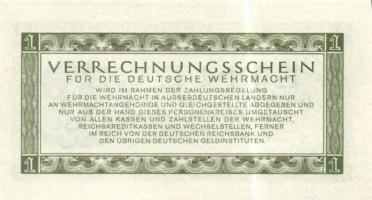 Német 3. Birodalom / Német Véderő(Wehrmacht) katonai pénze 1944. 1RM(10x) T:I