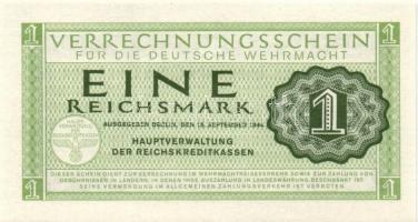 Német 3. Birodalom / Német Véderő(Wehrmacht) katonai pénze 1944. 1RM(10x) T:I