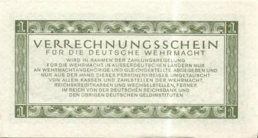 Német 3. Birodalom / Német Véderő(Wehrmacht) katonai pénze 1944. 1RM(10x) T:I