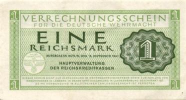 Német 3. Birodalom / Német Véderő(Wehrmacht) katonai pénze 1944. 1RM(10x) T:I