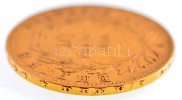 Franciaország / Második Császárság 1856A 20Fr Au "III. Napóleon" (6,47g/0.900) T:2- / Fran...