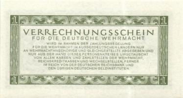 Német 3. Birodalom / Német Véderő(Wehrmacht) katonai pénze 1944. 1RM(10x) T:I