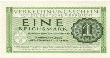 Német 3. Birodalom / Német Véderő(Wehrmacht) katonai pénze 1944. 1RM(10x) T:I