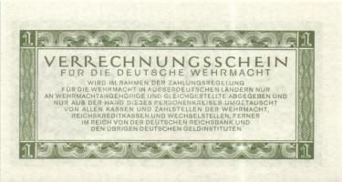 Német 3. Birodalom / Német Véderő(Wehrmacht) katonai pénze 1944. 1RM(10x) T:I