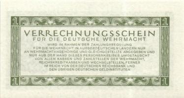 Német 3. Birodalom / Német Véderő(Wehrmacht) katonai pénze 1944. 1RM(10x) T:I