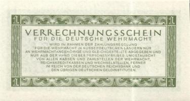 Német 3. Birodalom / Német Véderő(Wehrmacht) katonai pénze 1944. 1RM(10x) T:I