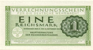 Német 3. Birodalom / Német Véderő(Wehrmacht) katonai pénze 1944. 1RM(10x) T:I