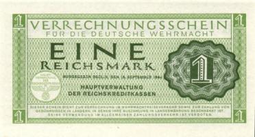 Német 3. Birodalom / Német Véderő(Wehrmacht) katonai pénze 1944. 1RM(10x) T:I