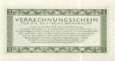 Német 3. Birodalom / Német Véderő(Wehrmacht) katonai pénze 1944. 1RM(10x) T:I