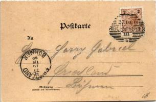 1899 (Vorläufer) Raoul Koczalski lengyel zongorista és zeneszerző / Polish pianist and composer. Fri...