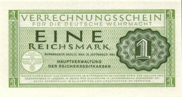 Német 3. Birodalom / Német Véderő(Wehrmacht) katonai pénze 1944. 1RM(10x) T:I