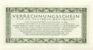 Német 3. Birodalom / Német Véderő(Wehrmacht) katonai pénze 1944. 1RM(10x) T:I