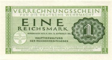 Német 3. Birodalom / Német Véderő(Wehrmacht) katonai pénze 1944. 1RM(10x) T:I