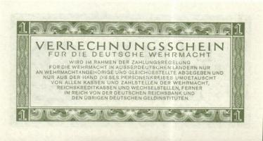 Német 3. Birodalom / Német Véderő(Wehrmacht) katonai pénze 1944. 1RM(10x) T:I