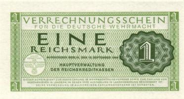 Német 3. Birodalom / Német Véderő(Wehrmacht) katonai pénze 1944. 1RM(10x) T:I