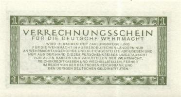 Német 3. Birodalom / Német Véderő(Wehrmacht) katonai pénze 1944. 1RM(10x) T:I