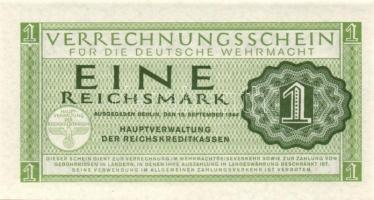 Német 3. Birodalom / Német Véderő(Wehrmacht) katonai pénze 1944. 1RM(10x) T:I