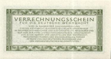 Német 3. Birodalom / Német Véderő(Wehrmacht) katonai pénze 1944. 1RM(10x) T:I