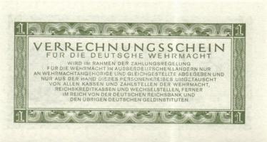 Német 3. Birodalom / Német Véderő(Wehrmacht) katonai pénze 1944. 1RM(10x) T:I