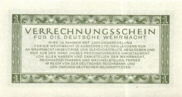 Német 3. Birodalom / Német Véderő(Wehrmacht) katonai pénze 1944. 1RM(10x) T:I