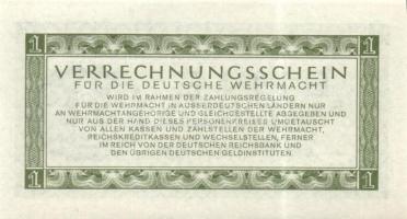 Német 3. Birodalom / Német Véderő(Wehrmacht) katonai pénze 1944. 1RM(10x) T:I