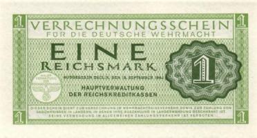 Német 3. Birodalom / Német Véderő(Wehrmacht) katonai pénze 1944. 1RM(10x) T:I