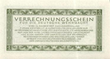 Német 3. Birodalom / Német Véderő(Wehrmacht) katonai pénze 1944. 1RM(10x) T:I