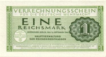 Német 3. Birodalom / Német Véderő(Wehrmacht) katonai pénze 1944. 1RM(10x) T:I